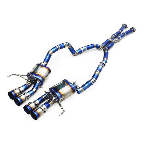 Titanium Valved Cat - back Exhaust - C7 Corvette (2014 - 2019) - exhaust - Texas Carbon