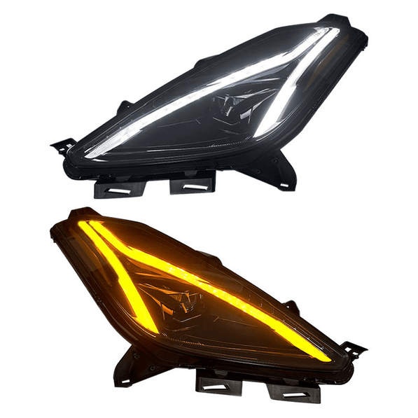 C8 Style Headlights - C7 Corvette (2014 - 2019) - Head Lights - Texas Carbon