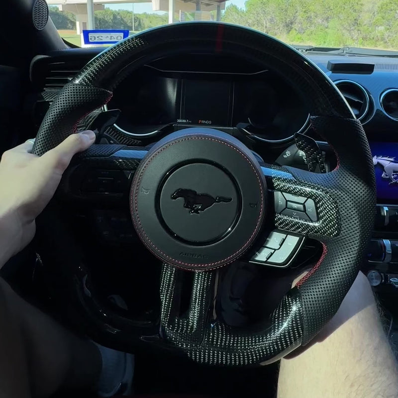 Magnetic Carbon Fiber Paddle Shifters - Ford Mustang S550 / S650 (2015+)